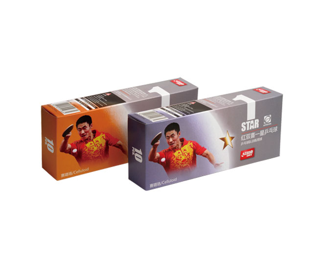 型號：賽璐珞一星 紅雙喜乒乓球